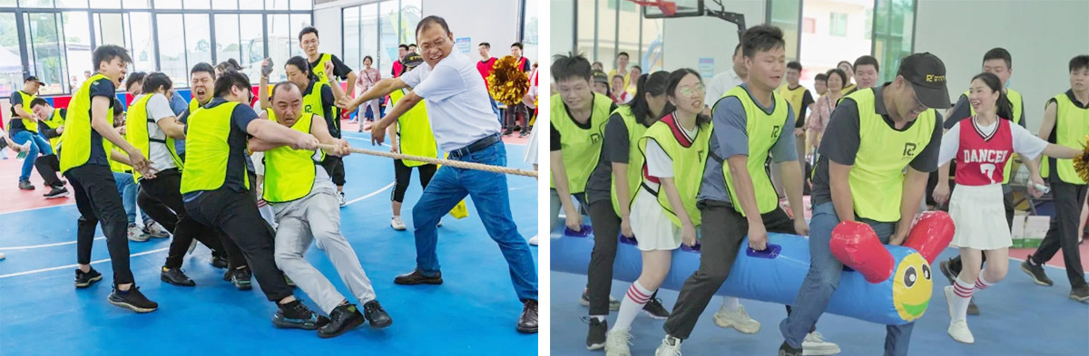 快乐运动，，高效事情——ag真人国际十五周年庆意见意义运动会